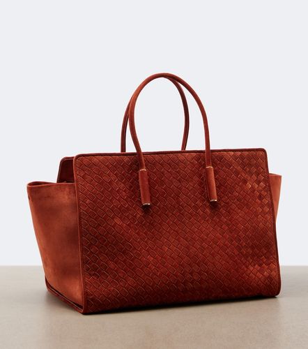 Barbara Large suede tote bag - Bottega Veneta - Modalova