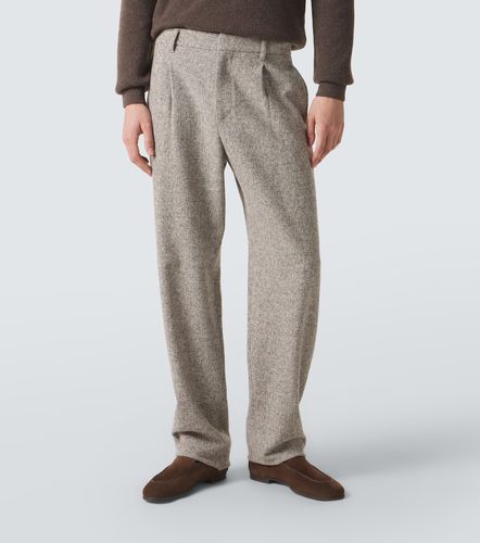 Agnona Wool-blend straight pants - Agnona - Modalova