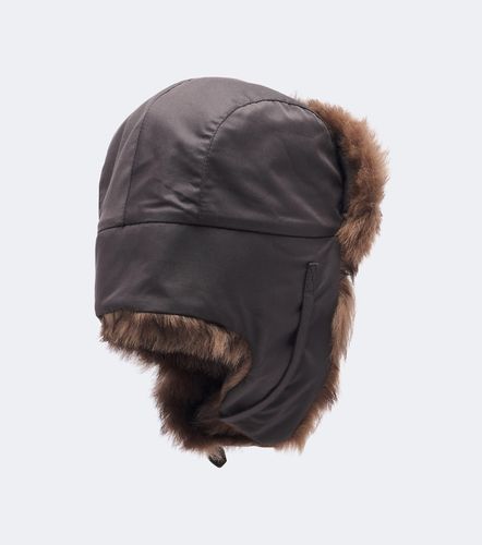 Cappello in misto cotone con shearling - Lemaire - Modalova