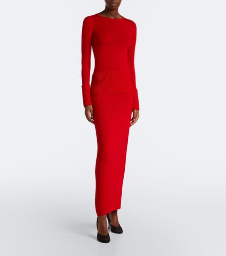 Alaia Wool maxi dress - Alaia - Modalova