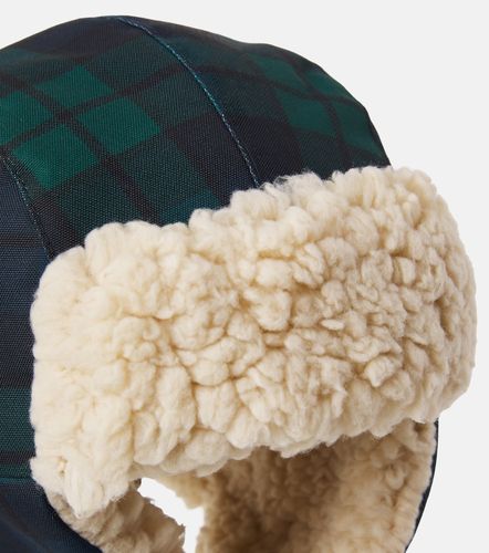 Gorro de aviador a cuadros con teddy - Tinycottons - Modalova