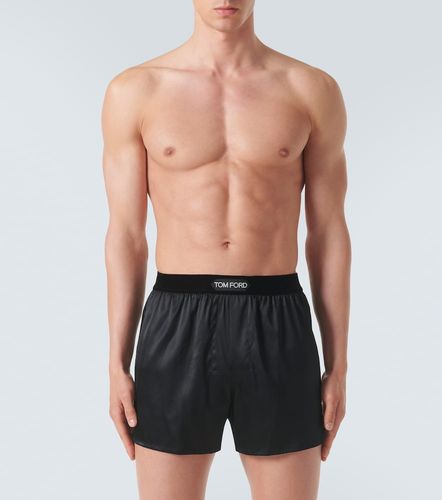 Tom Ford Boxer in misto seta - Tom Ford - Modalova