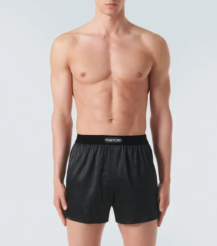 Tom Ford Silk-blend boxers - Tom Ford - Modalova