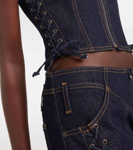 Jean Paul Gaultier Denim bustier - Jean Paul Gaultier - Modalova