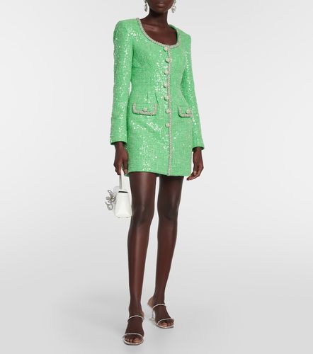 Sequined boucle minidress - Self-Portrait - Modalova