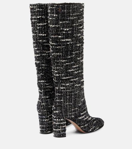 Boucle knee-high boots - Gianvito Rossi - Modalova