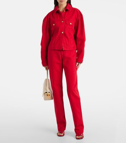 Jeans rectos De-Nîmes de tiro alto - Jacquemus - Modalova