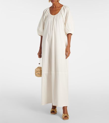 Solid cotton maxi dress - Adriana Degreas - Modalova
