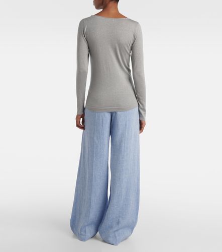 Pullover Sparkling in cashmere e seta - Brunello Cucinelli - Modalova
