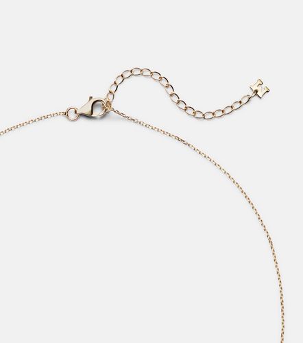 Collana in 14kt con perle e diamanti - Mateo - Modalova