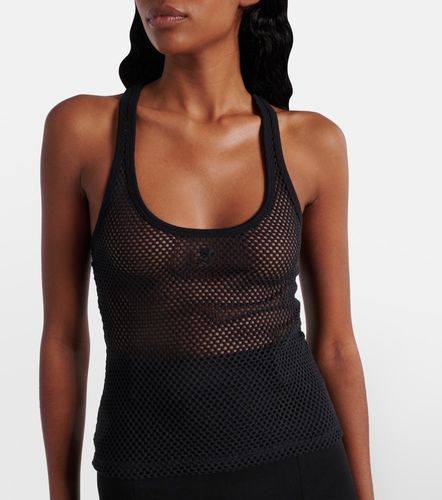 Scuba cotton mesh tank top - Courreges - Modalova