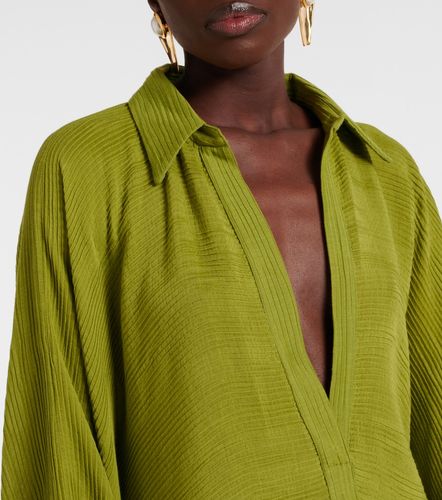 Guadalupe pleated kaftan - Taller Marmo - Modalova