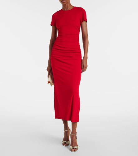 Abito midi con ruches - Carolina Herrera - Modalova