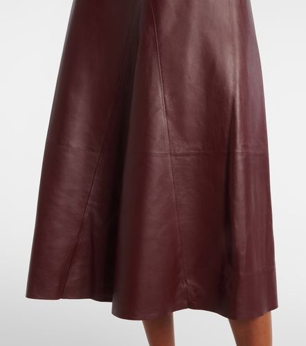 Fforme Leather midi skirt - Fforme - Modalova