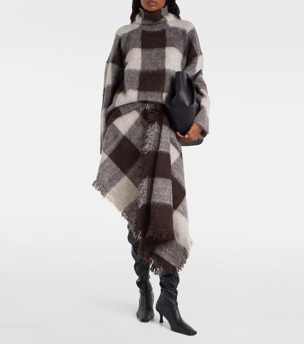 Kai checked alpaca and wool-blend miniskirt - Proenza Schouler - Modalova