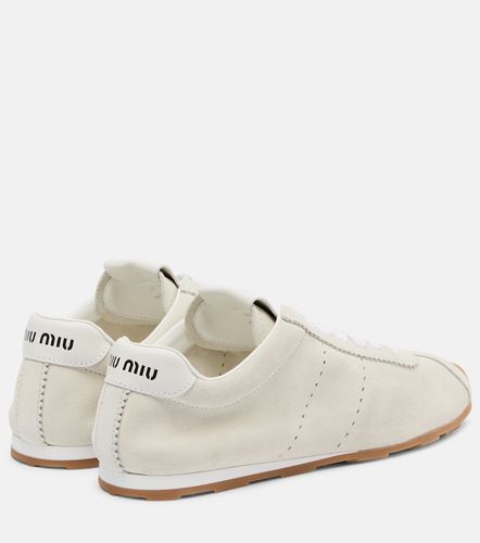 Miu Miu Plume suede sneakers - Miu Miu - Modalova