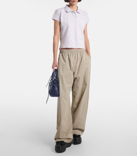 Polo de piqué de algodón - Balenciaga - Modalova