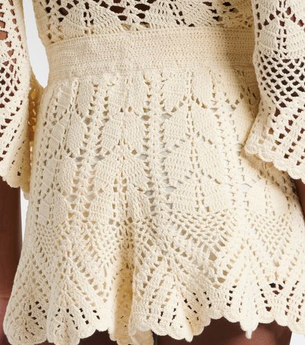 Shorts Awaken de croché de encaje - Zimmermann - Modalova