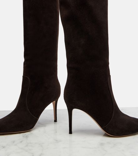 Hansen suede knee-high boots - Gianvito Rossi - Modalova
