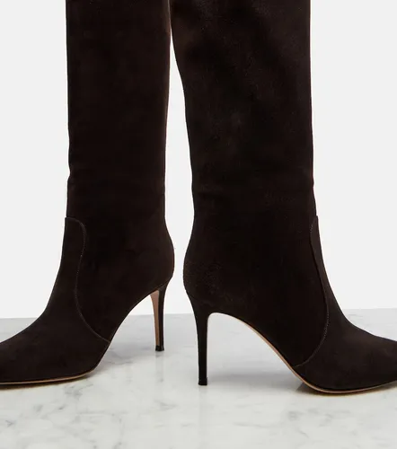 Hansen suede knee-high boots - Gianvito Rossi - Modalova