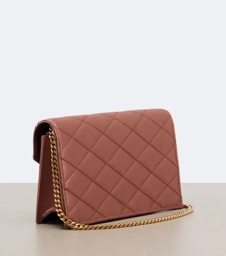 Paris Mini quilted satin wallet on chain - Saint Laurent - Modalova