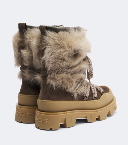 Botas de nieve Peak Après de borrego con ante - Moncler - Modalova