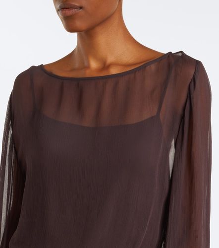 Beatrix ruched chiffon minidress - Staud - Modalova
