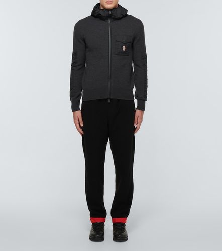 Fleece wool-blend pants - Moncler Grenoble - Modalova