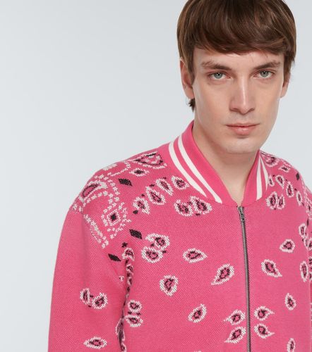 Bomber Bandana de algodón en jacquard - Alanui - Modalova