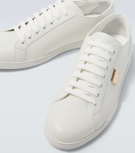 Zapatillas Saint Tropez de piel - Dolce&Gabbana - Modalova