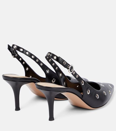 Pumps slingback Lydia in pelle con borchie - Gianvito Rossi - Modalova