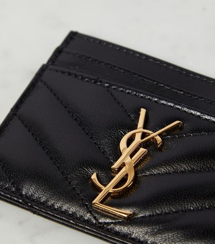 Kartenetui Cassandre aus Matelassé-Leder - Saint Laurent - Modalova