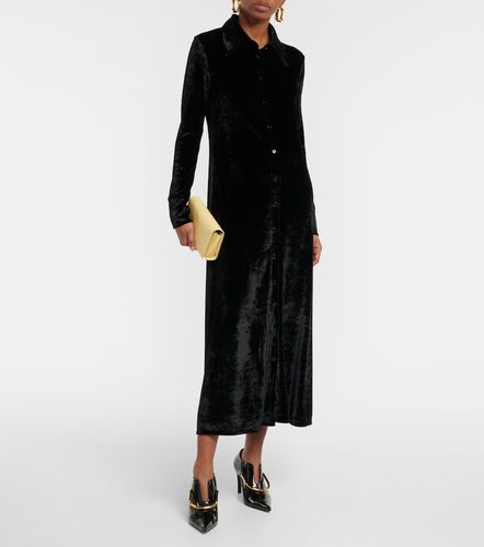 Jil Sander Hemdblusenkleid aus Samt - Jil Sander - Modalova