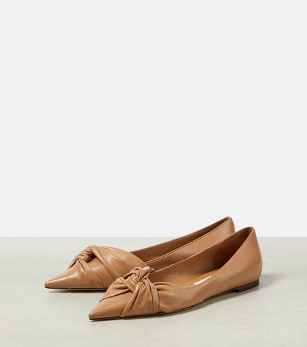 Hedera leather ballet flats - Jimmy Choo - Modalova