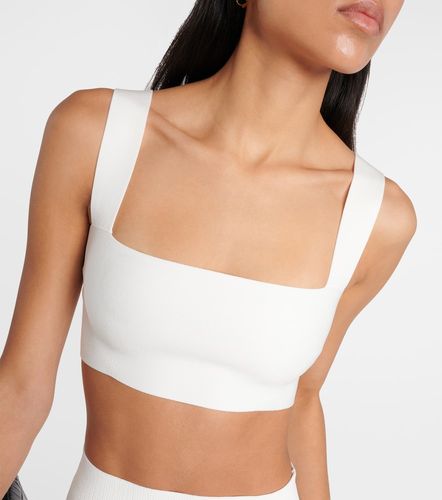 Square-neck cropped top - Victoria Beckham - Modalova
