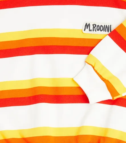 Sudadera de jersey de algodón a rayas - Mini Rodini - Modalova