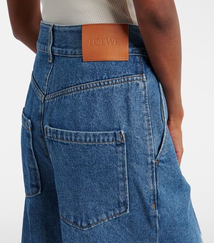 Bermudas de denim con anagrama - Loewe - Modalova