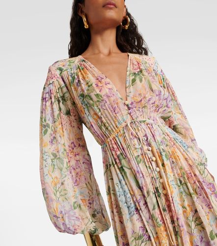 Halliday gathered floral maxi dress - Zimmermann - Modalova