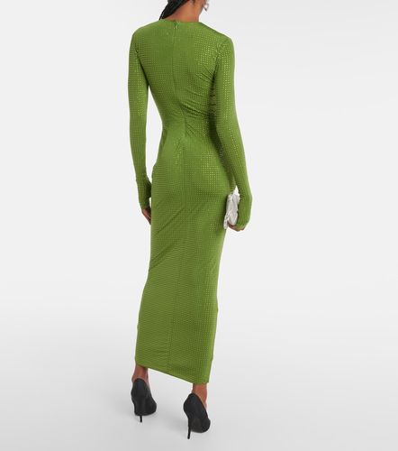 Vestido largo de jersey con cristales - Alex Perry - Modalova