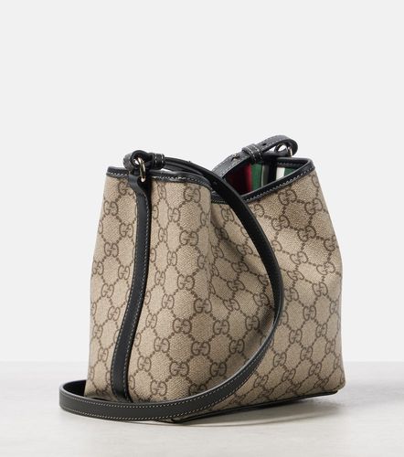 GG Emblem Mini coated canvas tote bag - Gucci - Modalova