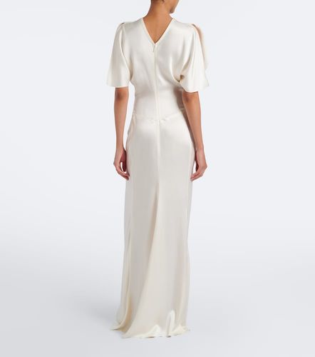 Victoria Beckham Robe aus Satin - Victoria Beckham - Modalova