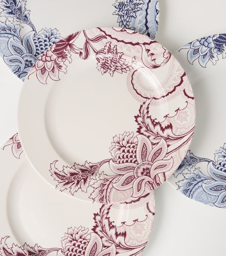 Set de dos bajoplatos Bloom de porcelana - Etro - Modalova