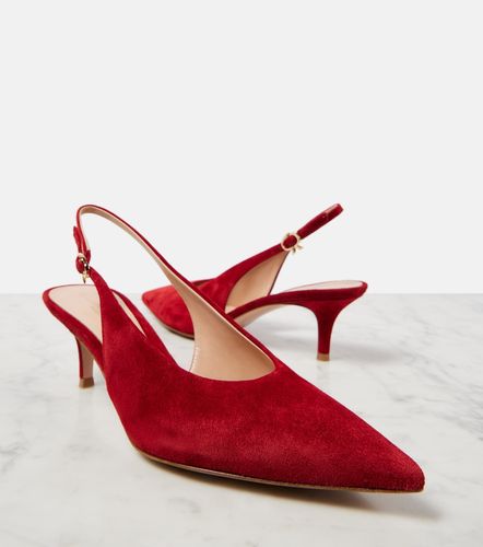 Robbie suede slingback pumps - Gianvito Rossi - Modalova
