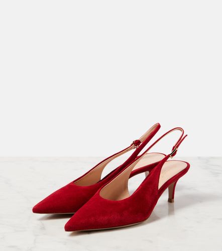 Slingback-Pumps Robbie aus Veloursleder - Gianvito Rossi - Modalova