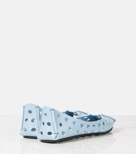 Alaïa Ballerine Perfo in pelle - Alaia - Modalova