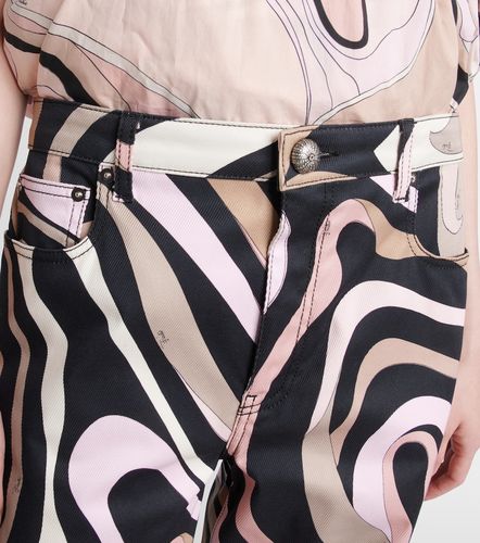 Pantaloni regular Marmo in misto cotone - Pucci - Modalova