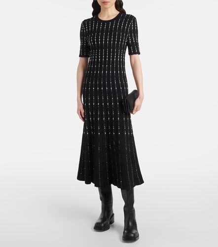 Abito midi in misto cotone a coste - Joseph - Modalova