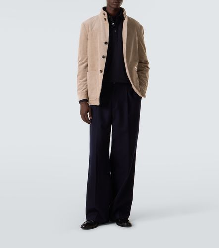Zegna Polo de piqué de algodón - Zegna - Modalova