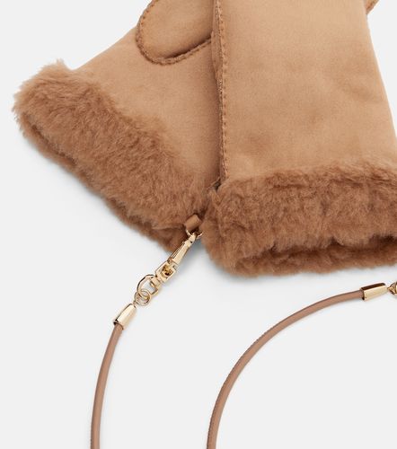 Max Mara Manoplas Sand con borrego - Max Mara - Modalova