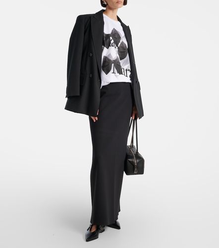 Sequoia logo printed cotton jersey T-shirt - Max Mara - Modalova